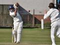 A powerful drive from Robert Cannon evades C Farrell.jpg